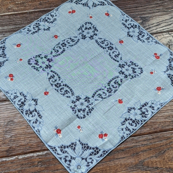 NWT Vintage Pure Linen Unused Kimball Hankie - Picture 6 of 8